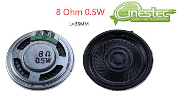 ALTO FALANTE 1,5" 8R MINI SPEAKER 500 mw