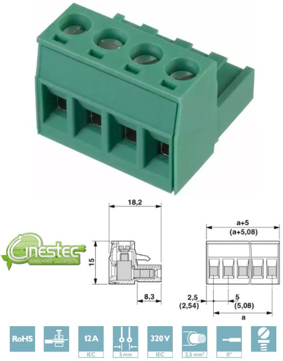 BORNE KRE MSTB 2,5/ 4-ST