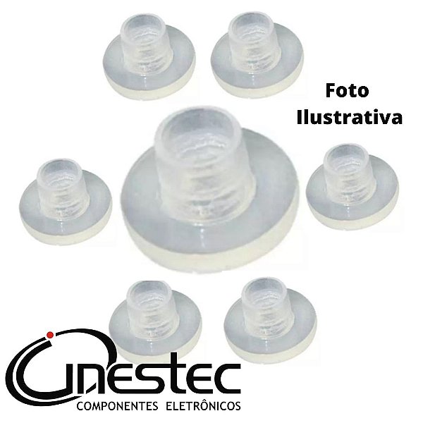BUCHA ISOLANTE PARA TRANSISTOR IBI0010 - TO220 BAIXA - CADA 10 PECAS
