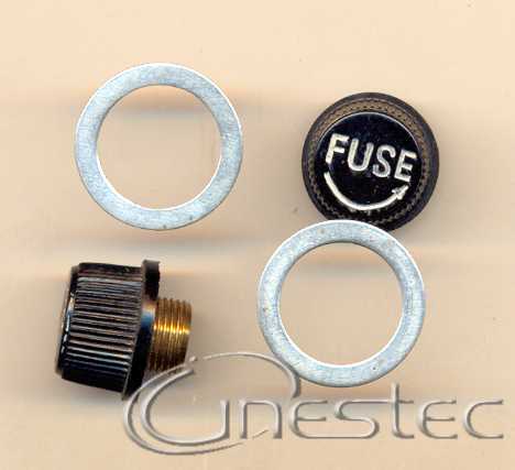 CABECA DO PORTA FUSIVEL COM ROSCA GRANDE