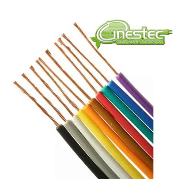 CABINHO FLEX 0,14mm 70° 300V VERDE