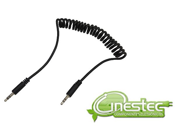 CABO 1P2ST   1P2ST ESPIRAL 1,2M  PRETO