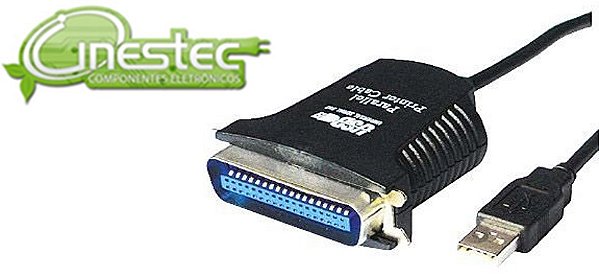 CABO ADAPTADOR USB PARA PARALELO  CENTRONICS
