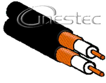 CABO AUDIO ST PHILIPS EMBORRACHADO 2x0,14mm - PRETO