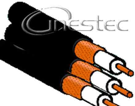 CABO AUDIO ST PHILIPS EMBORRACHADO 3X0,20MM  PRETO