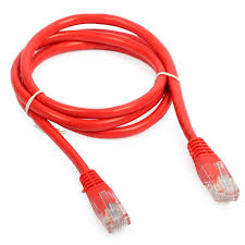 CABO DE REDE / PATCH CORD CAT5E  2,0M  VERMELHO