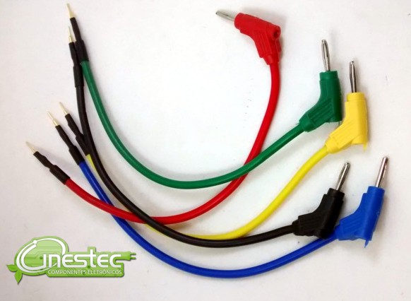 CABO DERIVACAO 0,8MM AMARELO COMPRIMENTO 75CM