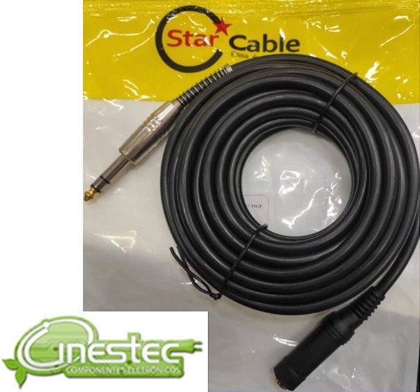 CABO EXTENSAO 1P10ST X 1J10ST  3M