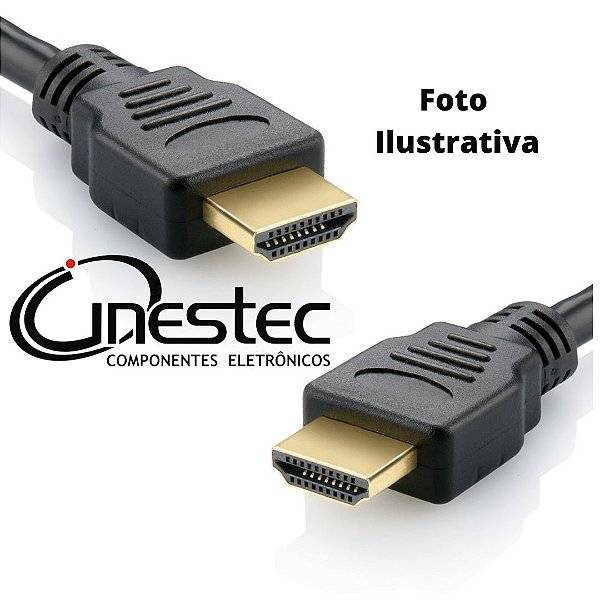 CABO HDMI M X HDMI M 4K V2.0 (3D) - 19 VIAS 1m