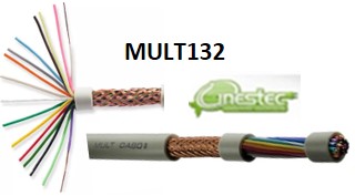 CABO MANGA 8 X 26 AWG - BLINDAGEM TRANCADA - PALHA