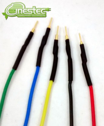 CABO PARA PROTOBOARD M X M VERDE  15CM