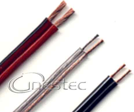 CABO PARALELO BICOLOR CRISTAL 2x1,00mm PT-VM