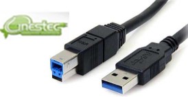 CABO USB 3.0 A - B  IMPRESSORAS 1,5 metros  AZUL
