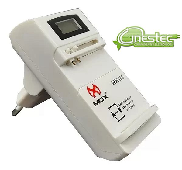 CARREGADOR DE BATERIA CELULAR UNIVERSAL DIGITAL - MO-U62