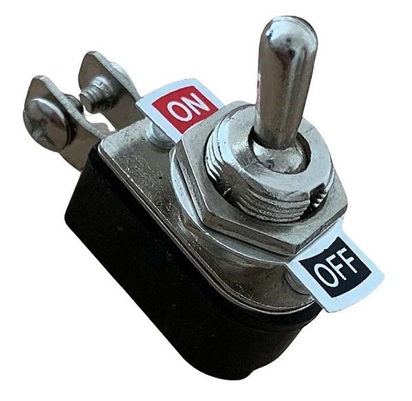 CHAVE ALAVANCA 2P 2T 6A 120V 3A 250V KNH-1S