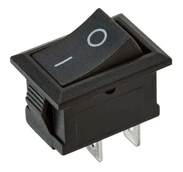 CHAVE GANGORRA MINI 2P 3T 2A PRETO COM MARCACAO KCD11-102