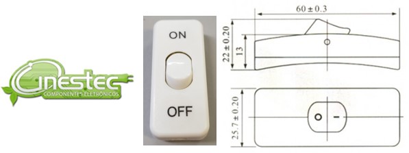 CHAVE MEIO FIO  KCD1-1120 BRANCO