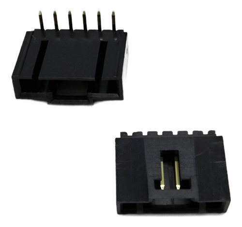Conector 06 Pinos 2,54mm Macho / Wf2542 - 20 Unidades