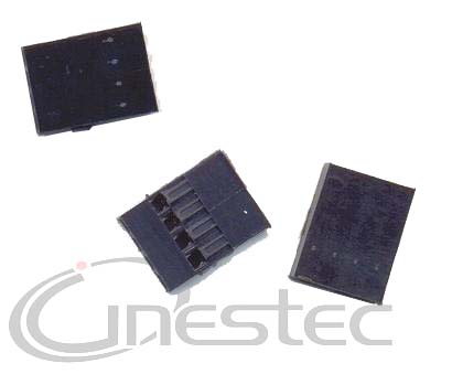 CONECTOR ALOJAMENTO MODU 4 VIAS CADA 10 PÇS - 254204HA298