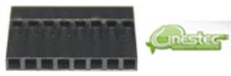 CONECTOR ALOJAMENTO MODU 8 VIAS