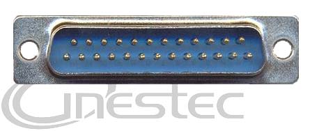 CONECTOR DB25 MACHO SOLDA FIO