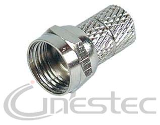 CONECTOR F COM ROSCA / TWISTER  RG59