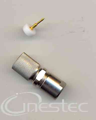 CONECTOR IEC169-13 PLUG RETO DE ENGATE PARA RG59  WI-204L