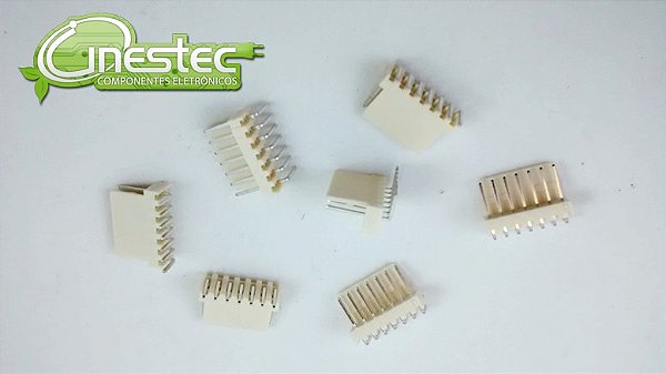CONECTOR KK 07 PINOS 90 graus 2,54 mm