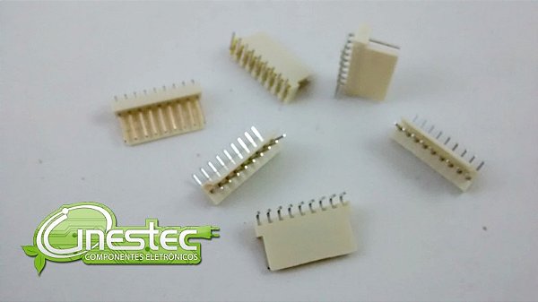 CONECTOR KK 09 PINOS 90 graus 2,54 mm