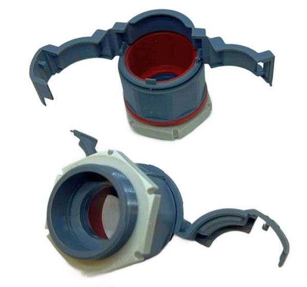 CONEXAO RAPIDA  CONTRA PORCA NW23  M32X1,5  CINZA