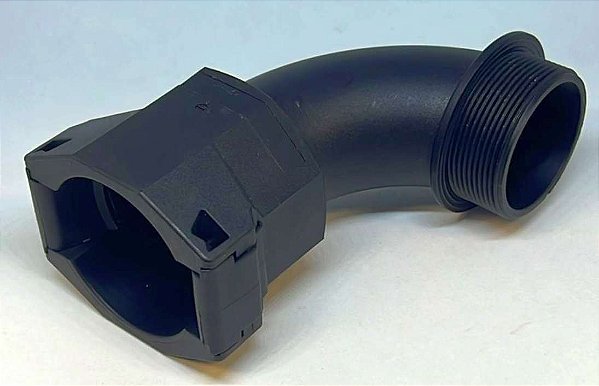 CONEXAO RAPIDA 90o P/ CONDUITE  SEM CONTRA PORCA NW37 PRETO