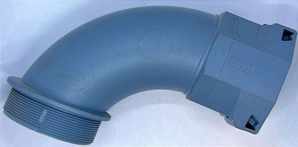 CONEXAO RAPIDA 90o P/ CONDUITE  SEM CONTRA PORCA NW50 PRETA