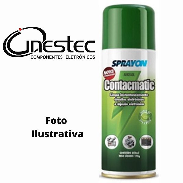 CONTACMATIC - LIMPA CONTATO - 200ml / 130g