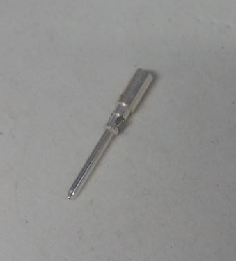 CONTATO MACHO CRIMP, S-D, 10A, 0,75mm  PRATA