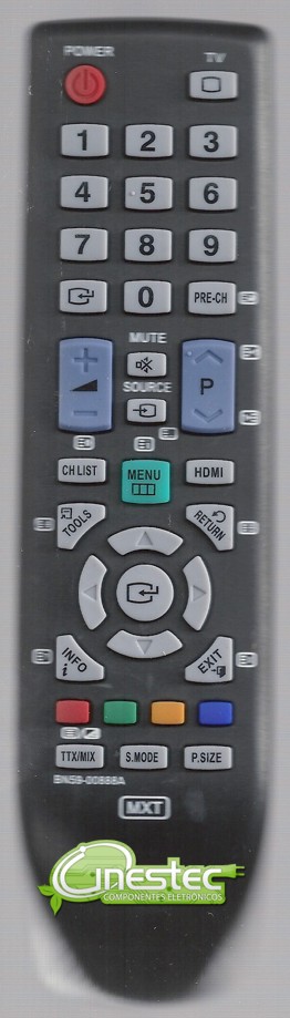 CONTROLE REMOTO SAMSUNG LCD BN59-00888A - C01213
