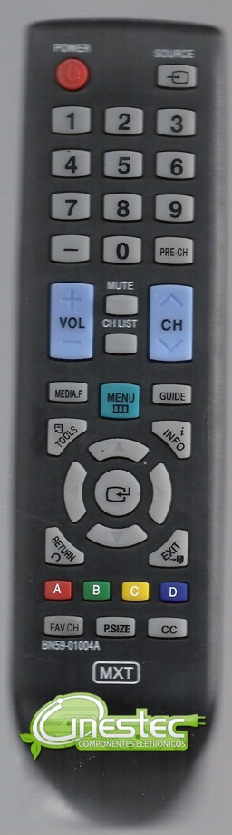 CONTROLE REMOTO SAMSUNG LCD BN59-01004A - C01191