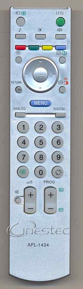 CONTROLE REMOTO SONY TV LCD / PLASMA RM-ED007   APL-1434