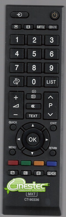 CONTROLE REMOTO TOSHIBA LCD CT-90336 - C01214
