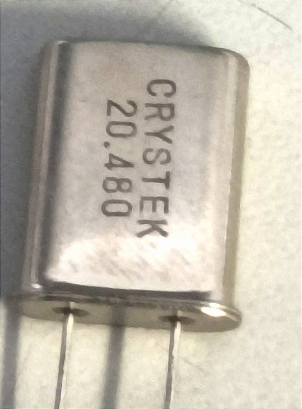 CRISTAL 20.480MHZ  HC49