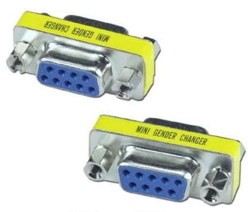 EMENDA  ADAPTADOR DB9F X DB9F SLIM