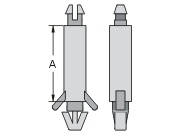 ESPACADOR DE PLACA LCA-14  NATURAL