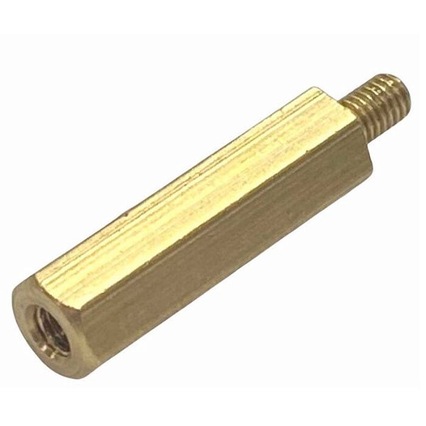 ESPAÇADOR LATAO M3, MACHO / FEMEA, 20+6 mm