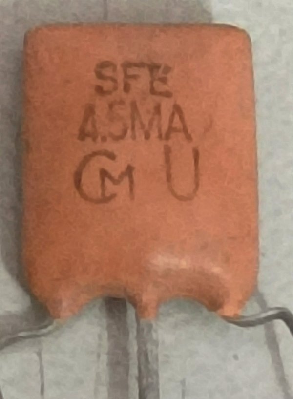 FILTRO RESSONADOR CERAMICO  4,5MHZ  SEMP TOSH