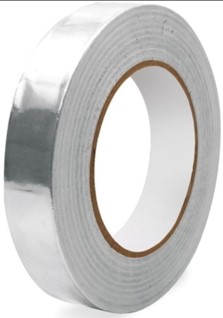 FITA ADESIVA DE ALUMINIO 24mm X 45m - HS802 - ESD