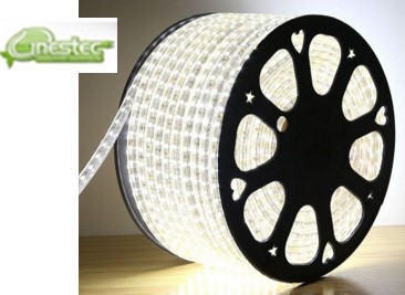 FITA LED 110V BRANCO FRIO COM 120 LEDS DUPLOS - VENDA POR METRO