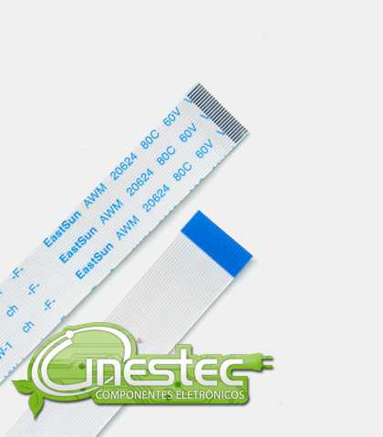 FLAT CABLE 24 VIAS / 20CM / 0,5MM- DVDS