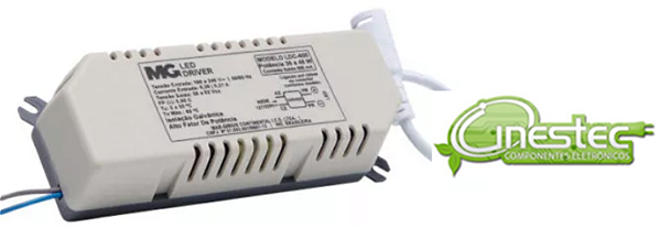 FONTE / DRIVE PARA LED - CORRENTE CONSTANTE - 36 A 48W