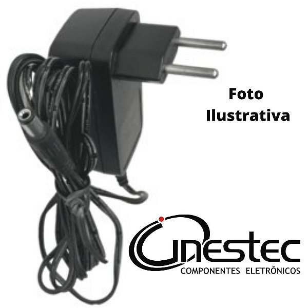 FONTE 12V x 1,5A P4 C CHAVEADA PAREDE