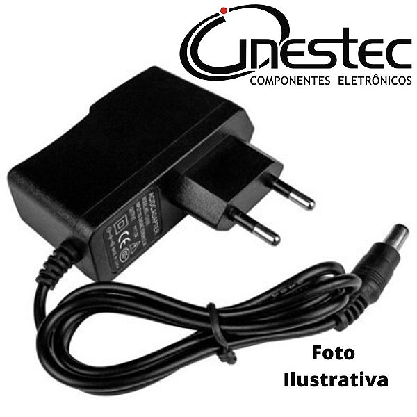 FONTE 6V x 2A P4 C - CHAVEADA - 2,1mm