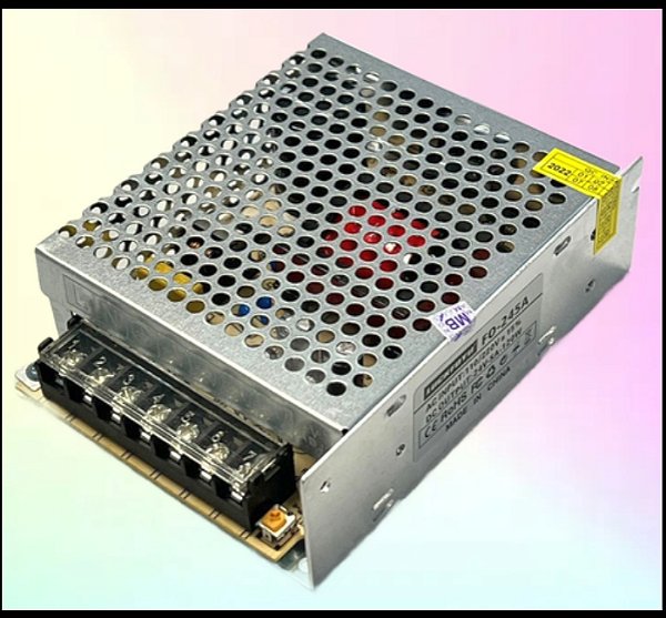 FONTE CHAVEADA METALICA 24V x 5A - 120W